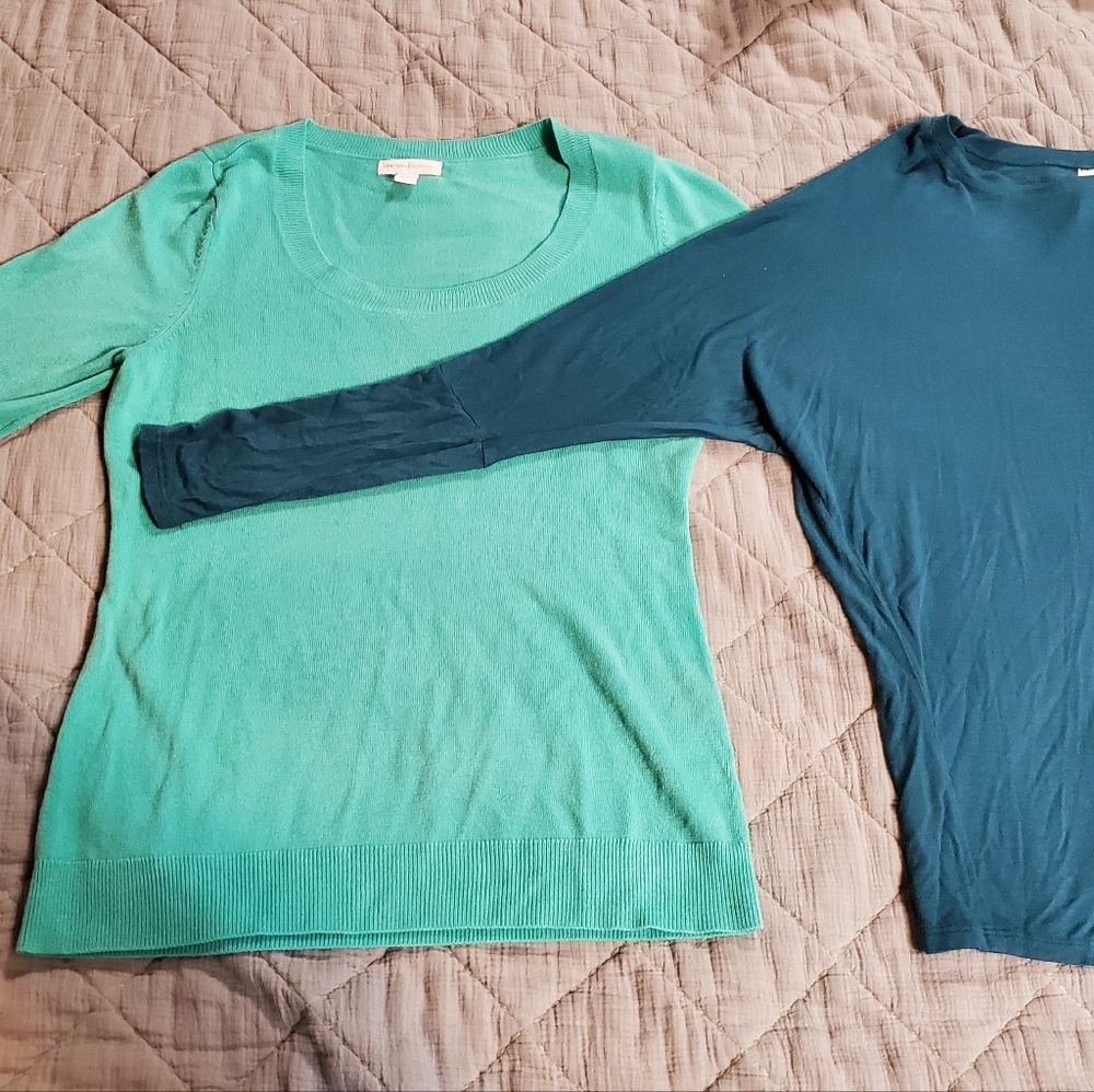 Teal sweater bundle